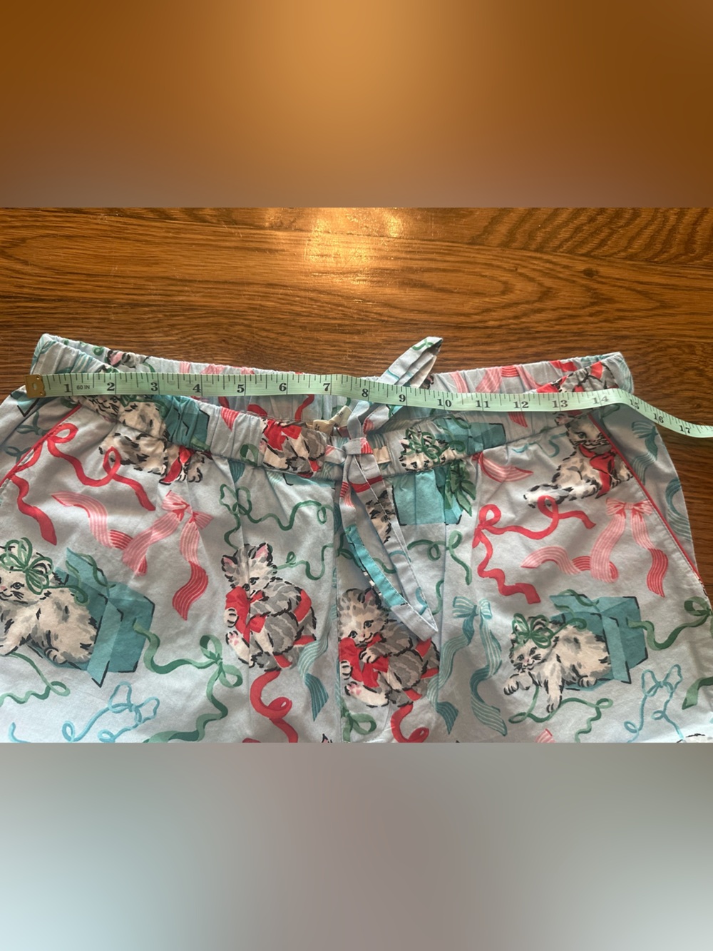 NWT Printfresh Hilton Collection Blue and Pink Kitten Pajama Set size small - Picture 10 of 12